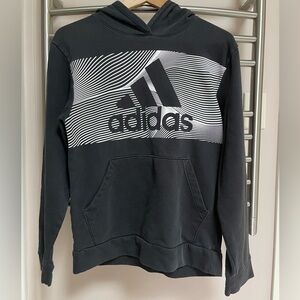 Adidas Kids Black Hoodie